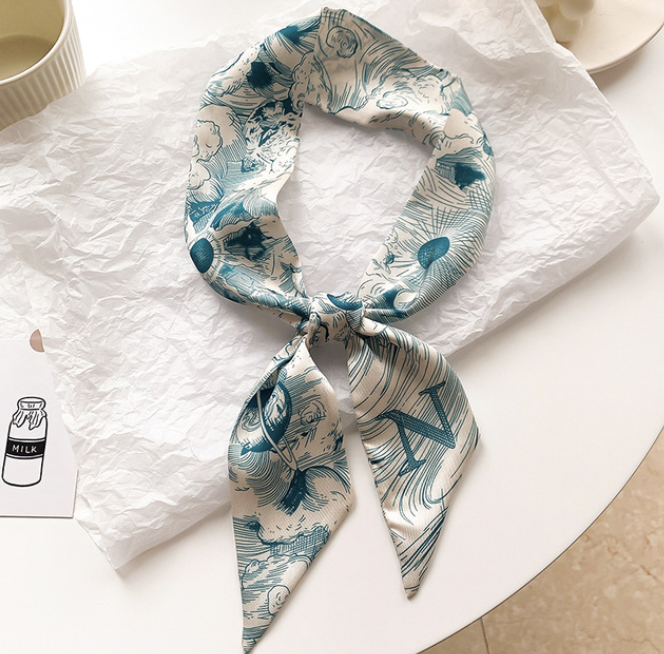 Initial Mini Scarf